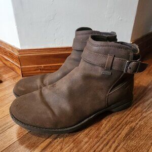 Merrell Westbrook Leather Waterproof Boots - Women's Size 10.5 Espresso